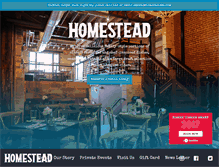 Tablet Screenshot of homesteaddc.com